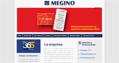 Desktop Screenshot of megino.com